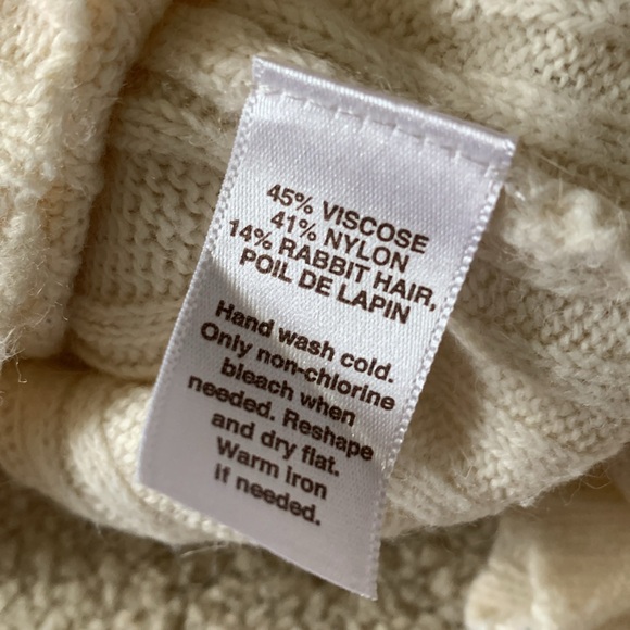 Vintage Hollister surf company cream sweater thin size M gold seagull - Picture 4 of 4